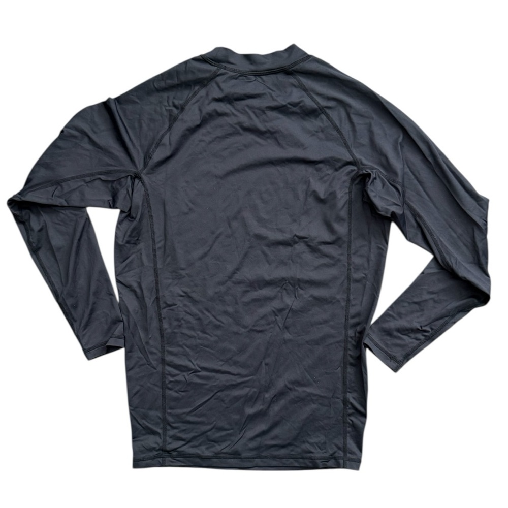 Men's Black Swim Rash Guard - Picture 2 of 5